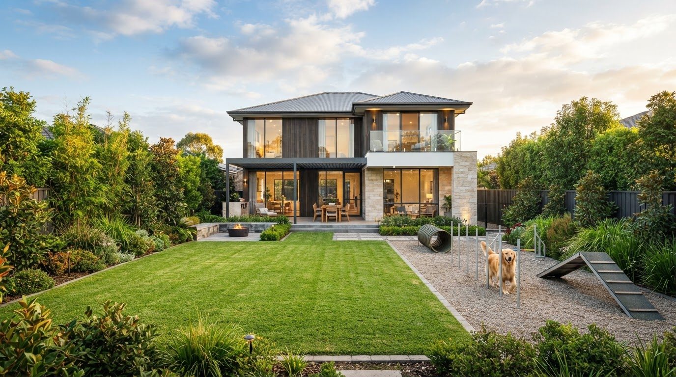 Garden Design Concept 19 Garden Design futuristic concept visualisation modern home and. Images Created by www.future-home.shop