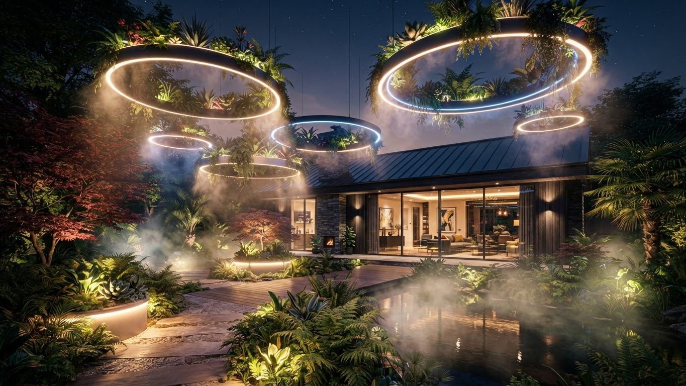 Visionary Custom Concept 02 Custom Concepts futuristic concept visualisation modern home and. Images Created by www.future-home.shop