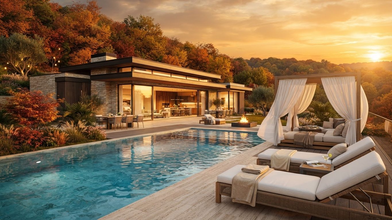 Outdoor Furniture Concept 36 Outdoor Furniture futuristic concept visualisation modern home and. Images Created by www.future-home.shop