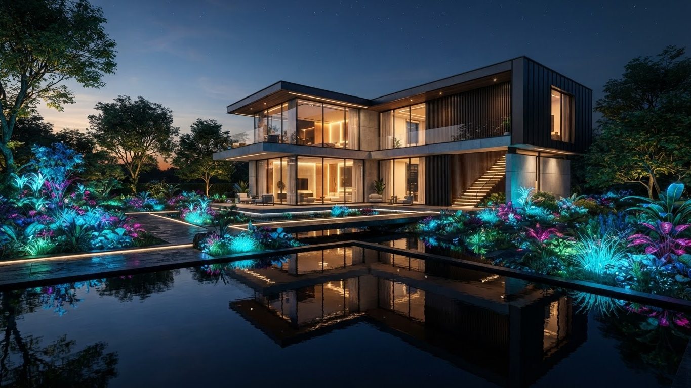 Visionary Custom Concept 04 Custom Concepts futuristic concept visualisation modern home and. Images Created by www.future-home.shop