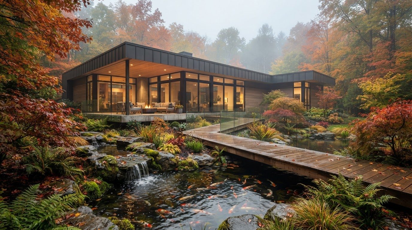 Futuristic Backyard Concept 36 Back Yard futuristic concept visualisation modern home and. Images Created by www.future-home.shop