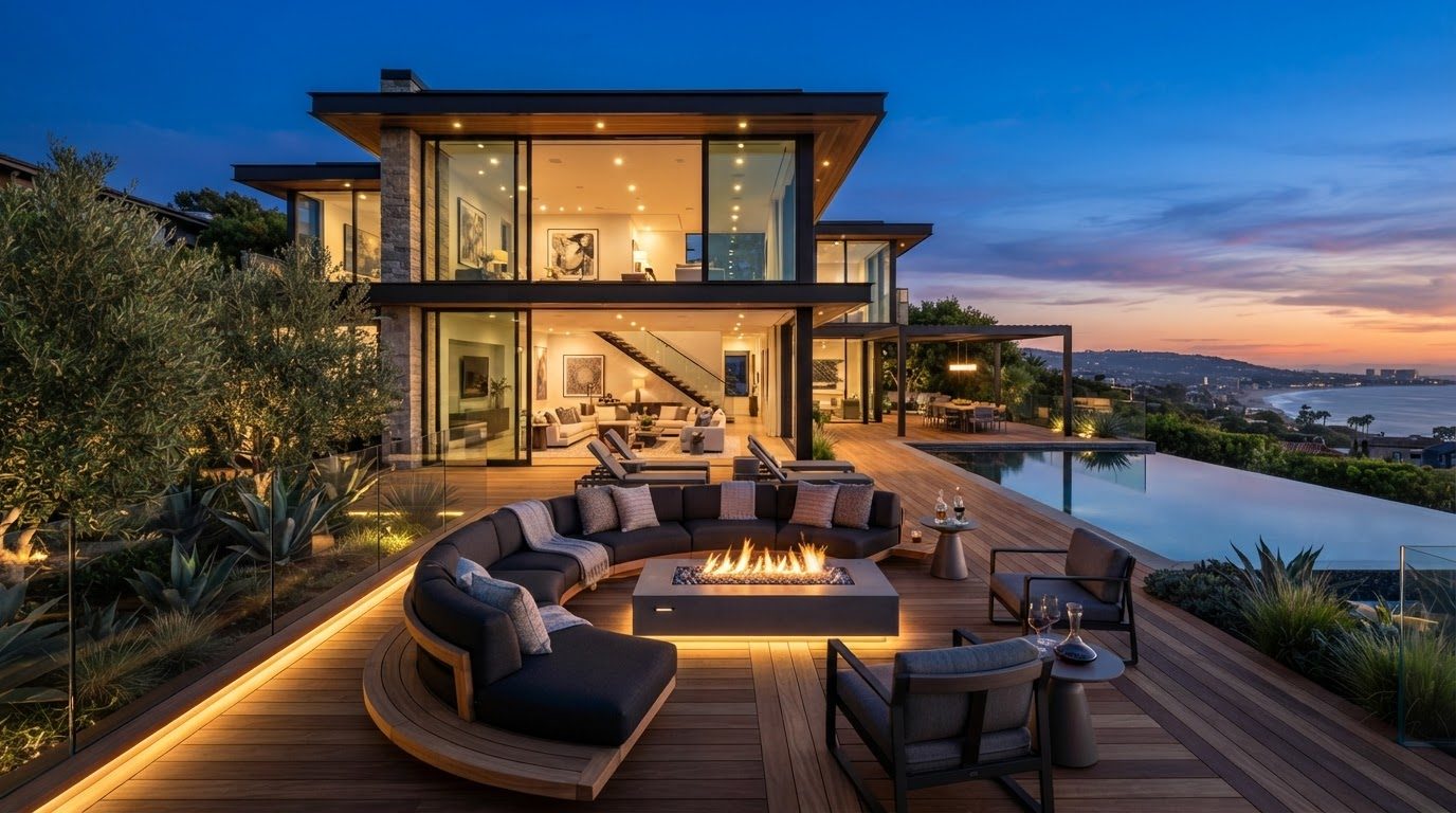 Outdoor Furniture Concept 04 Outdoor Furniture futuristic concept visualisation modern home and. Images Created by www.future-home.shop