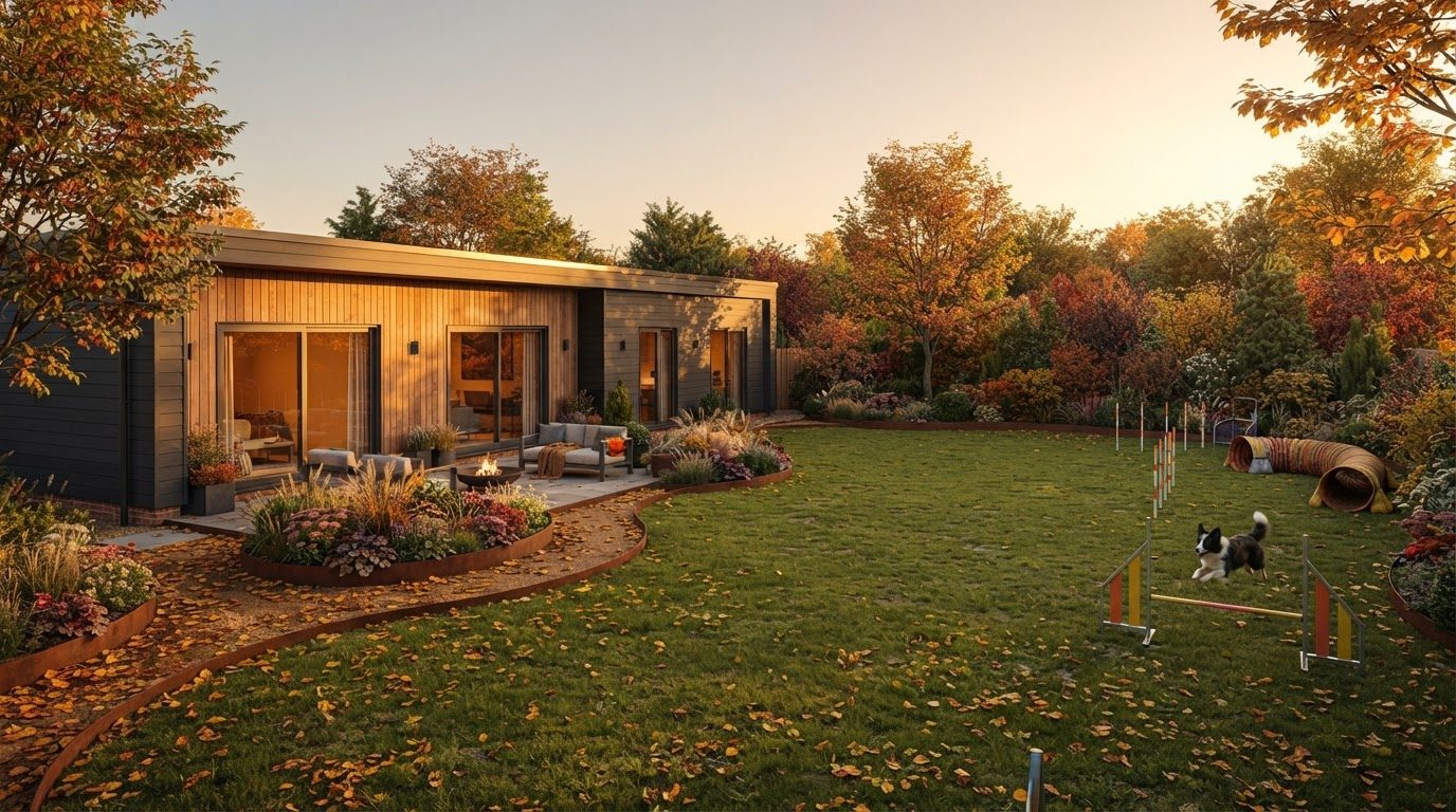 Garden Design Concept 39 Garden Design futuristic concept visualisation modern home and. Images Created by www.future-home.shop