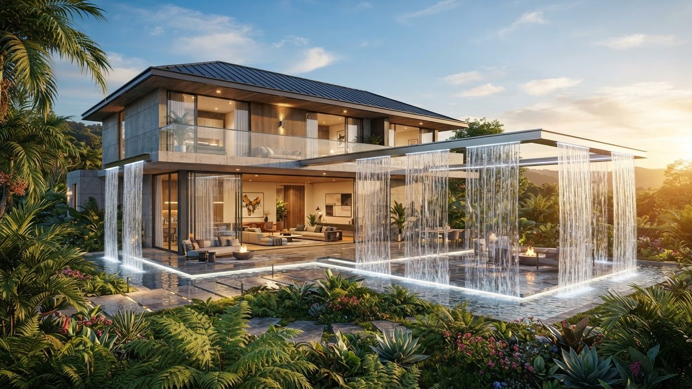 Visionary Custom Concept 18 Custom Concepts futuristic concept visualisation modern home and. Images Created by www.future-home.shop