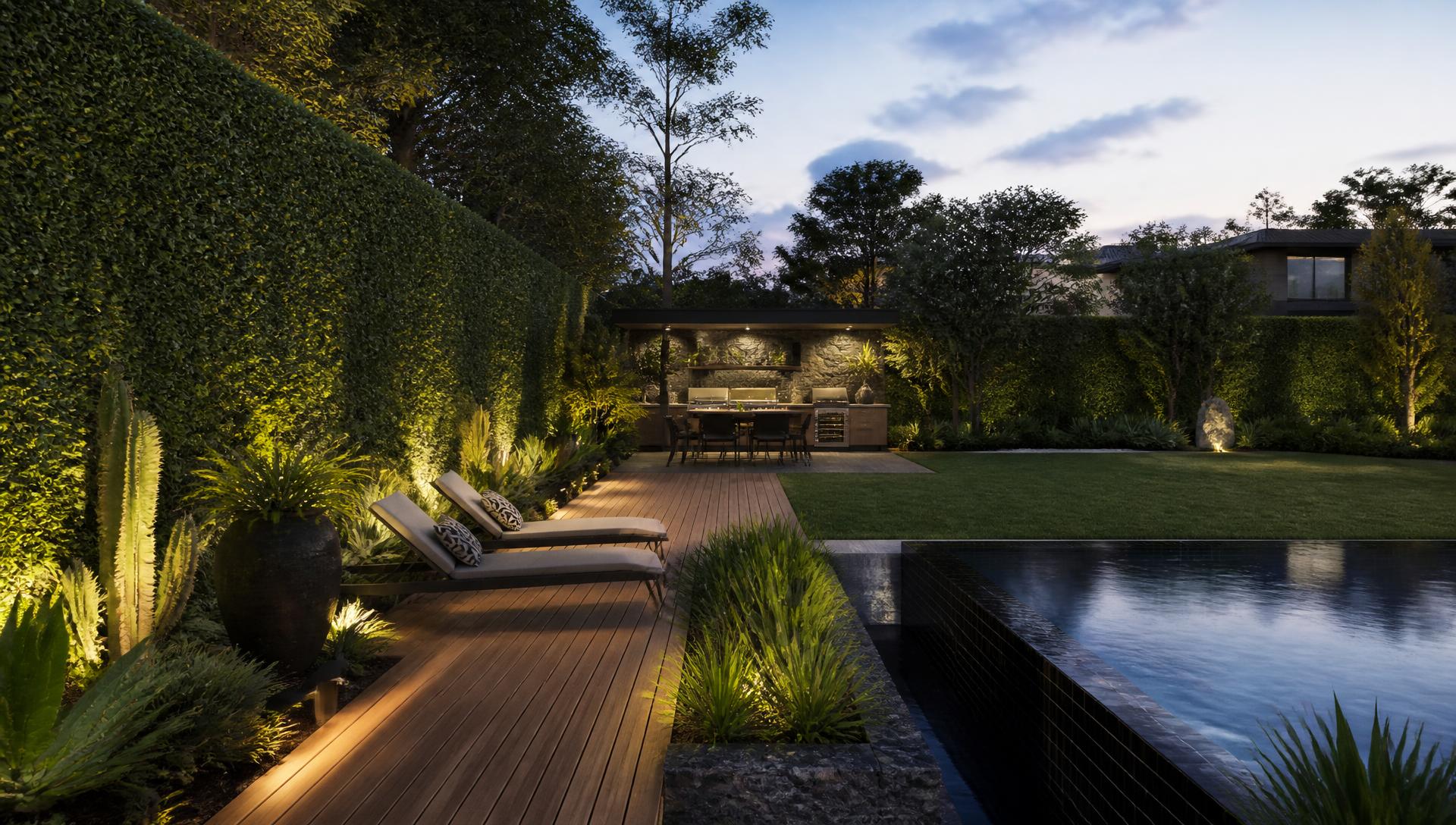 B1 Left Home Designs design concept visualisation photo modern home and garden. Images Created by www.future-home.shop