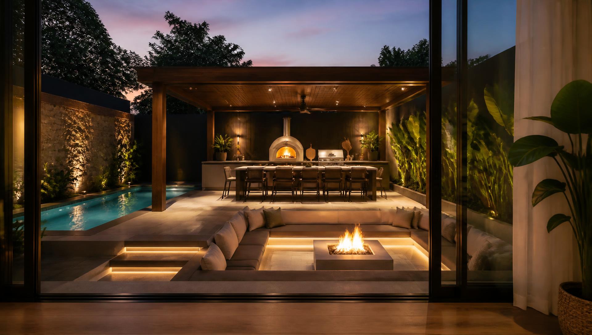 B3 Forward Home Designs design concept visualisation photo modern home and garden. Images Created by www.future-home.shop