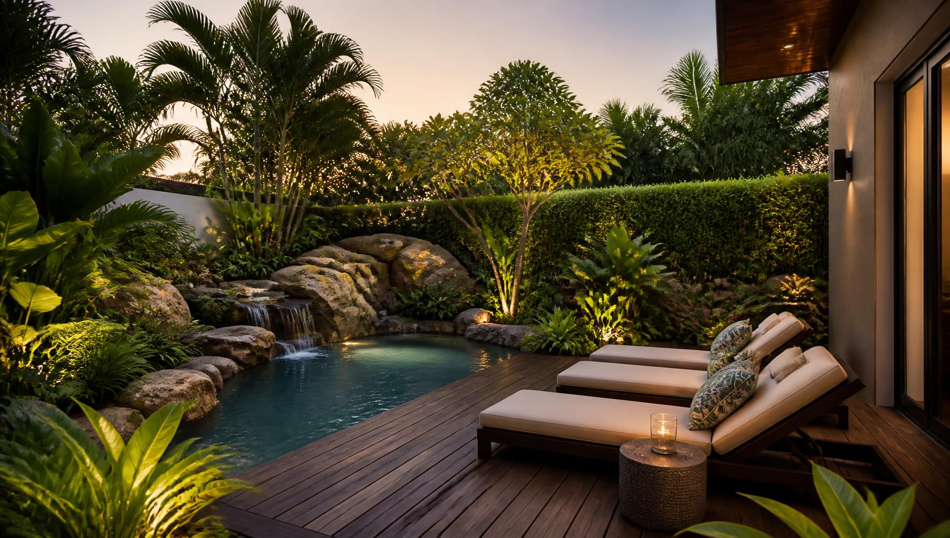 Back Right Home Designs design concept visualisation photo modern home and garden. Images Created by www.future-home.shop