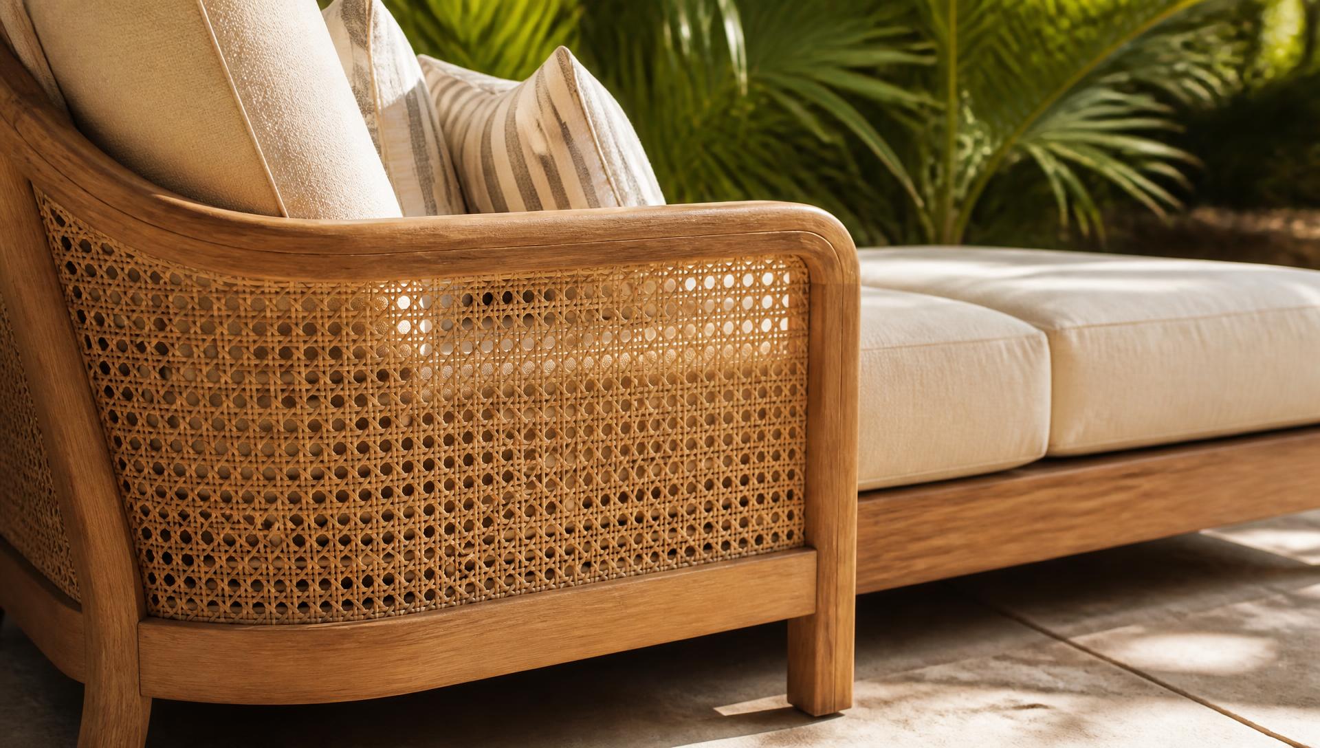 F2 Left Outdoor Furniture design concept visualisation photo modern home and garden. Images Created by www.future-home.shop
