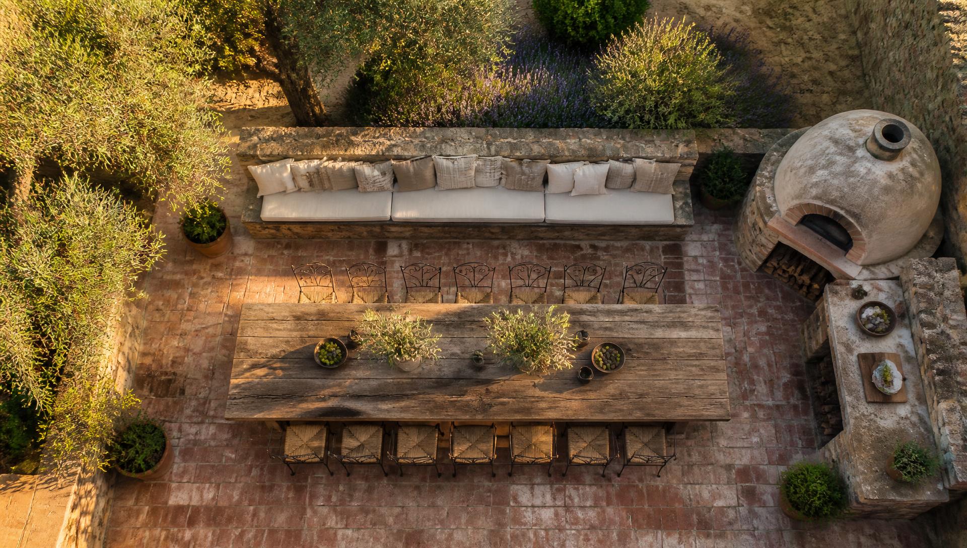 F4 Top Outdoor Furniture design concept visualisation photo modern home and garden. Images Created by www.future-home.shop