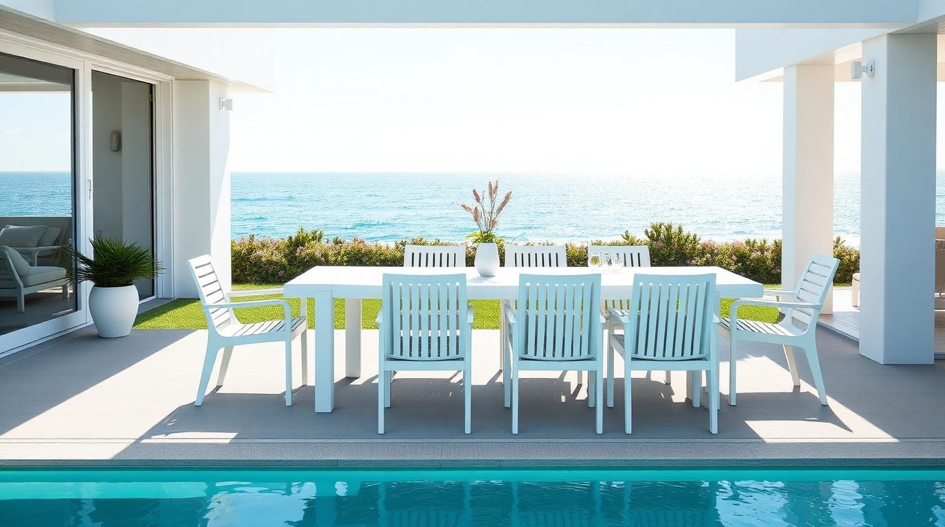 Fc 03 Outdoor Furniture design concept visualisation photo modern home and garden. Images Created by www.future-home.shop