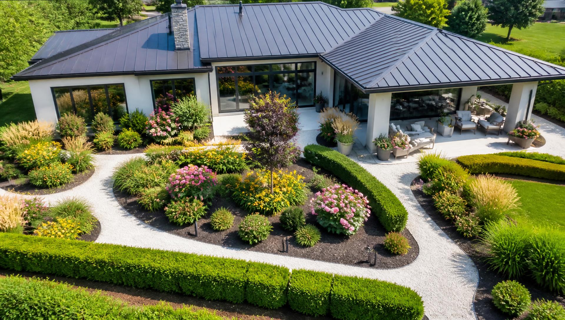 G2 Top Garden Designs design concept visualisation photo modern home and garden. Images Created by www.future-home.shop