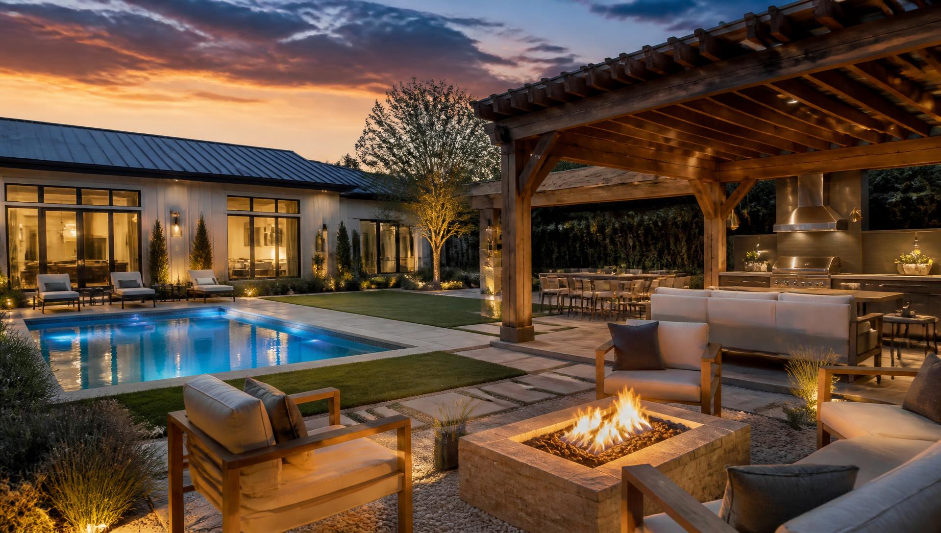 Landscape Design modern home and garden landscaping design ideas inspiration for outdoor. Images Created by www.future-home.shop