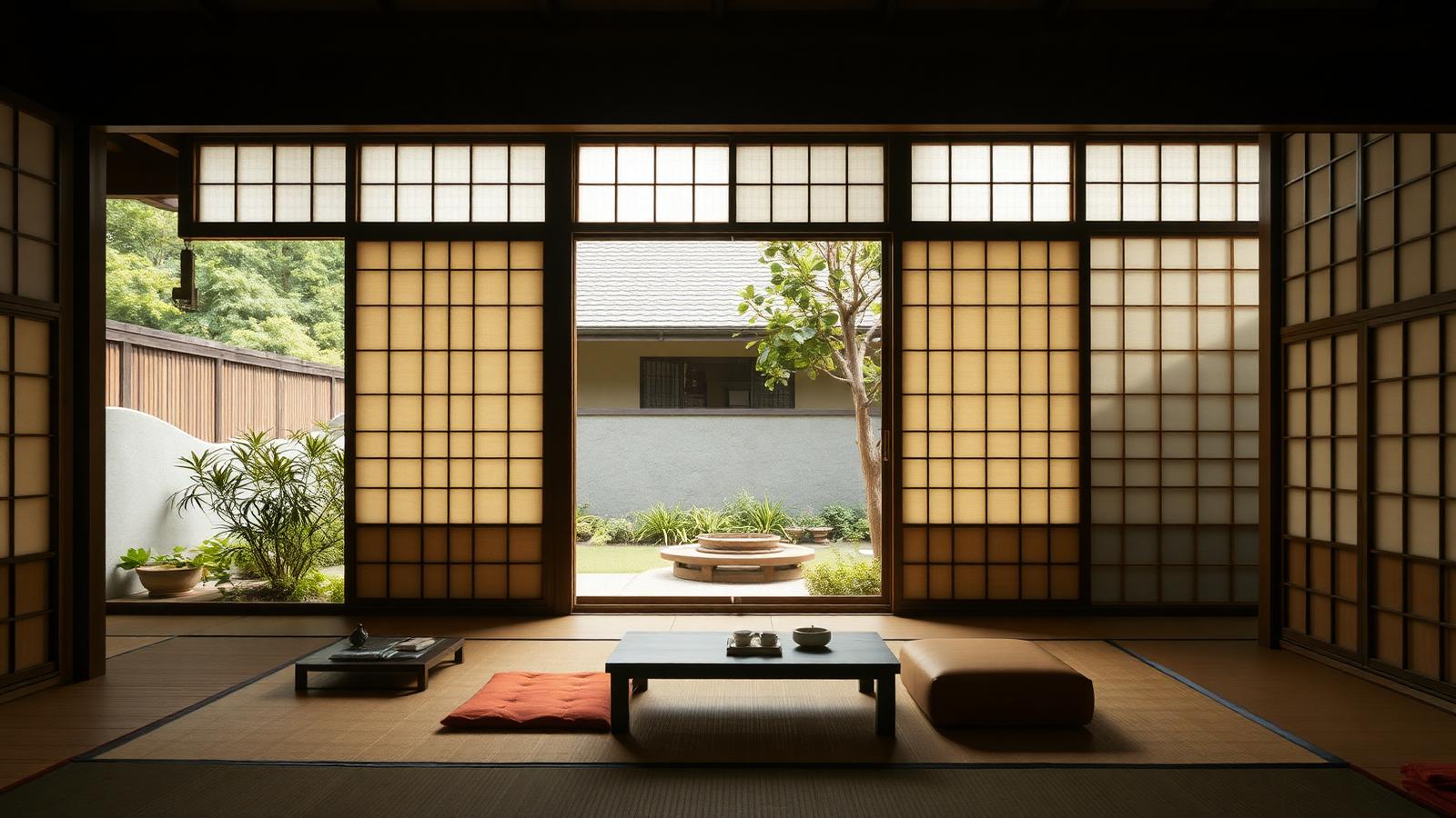 Japanese 04 Home Designs design concept visualisation photo modern home and garden. Images Created by www.future-home.shop
