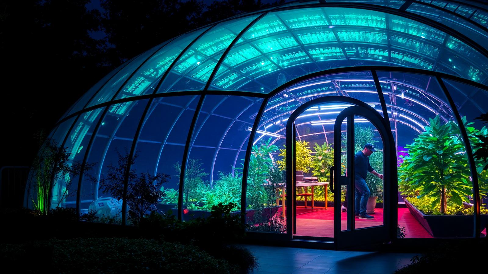 Mi Home Designs design concept visualisation photo futuristic neon lit future home. Images Created by www.Future-Home.Shop