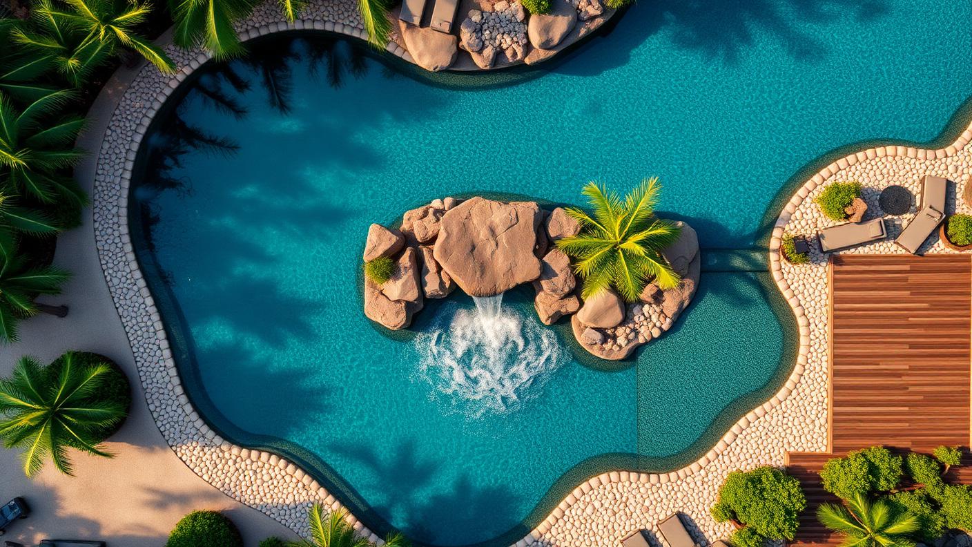 P2 Top Pool Designs design concept visualisation photo modern home and garden. Images Created by www.future-home.shop