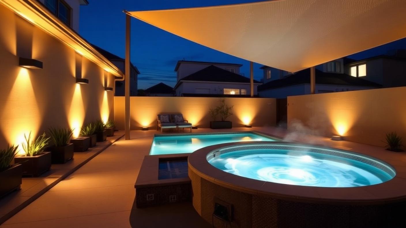 P3 Right Pool Designs design concept visualisation photo modern home and garden. Images Created by www.future-home.shop