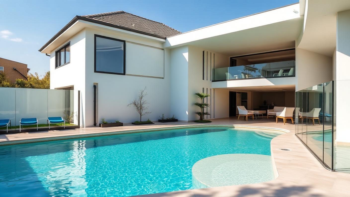 Pc 06 Pool Designs design concept visualisation photo modern home and garden. Images Created by www.future-home.shop