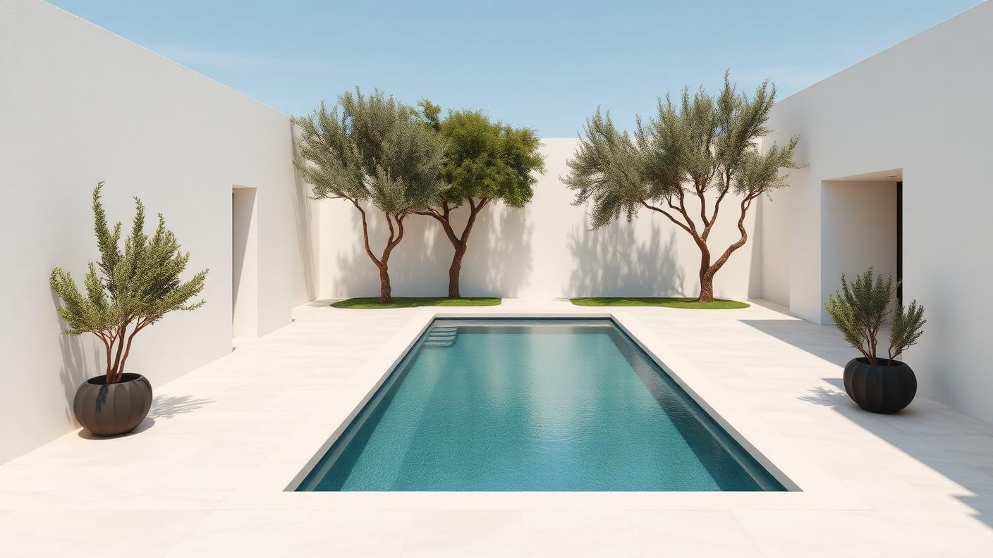 Pc 07 Pool Designs design concept visualisation photo modern home and garden. Images Created by www.future-home.shop