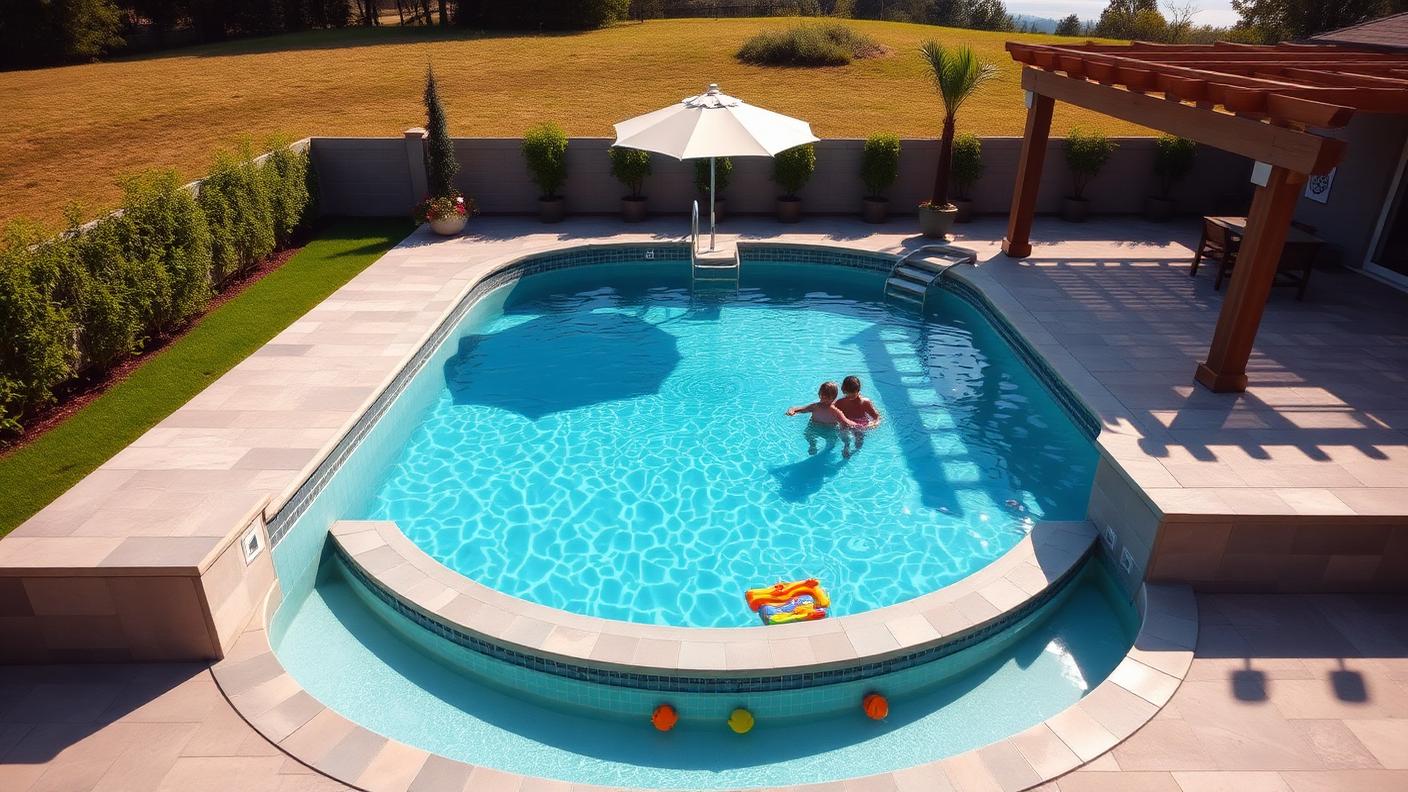 Pc 12 Pool Designs design concept visualisation photo modern home and garden. Images Created by www.future-home.shop